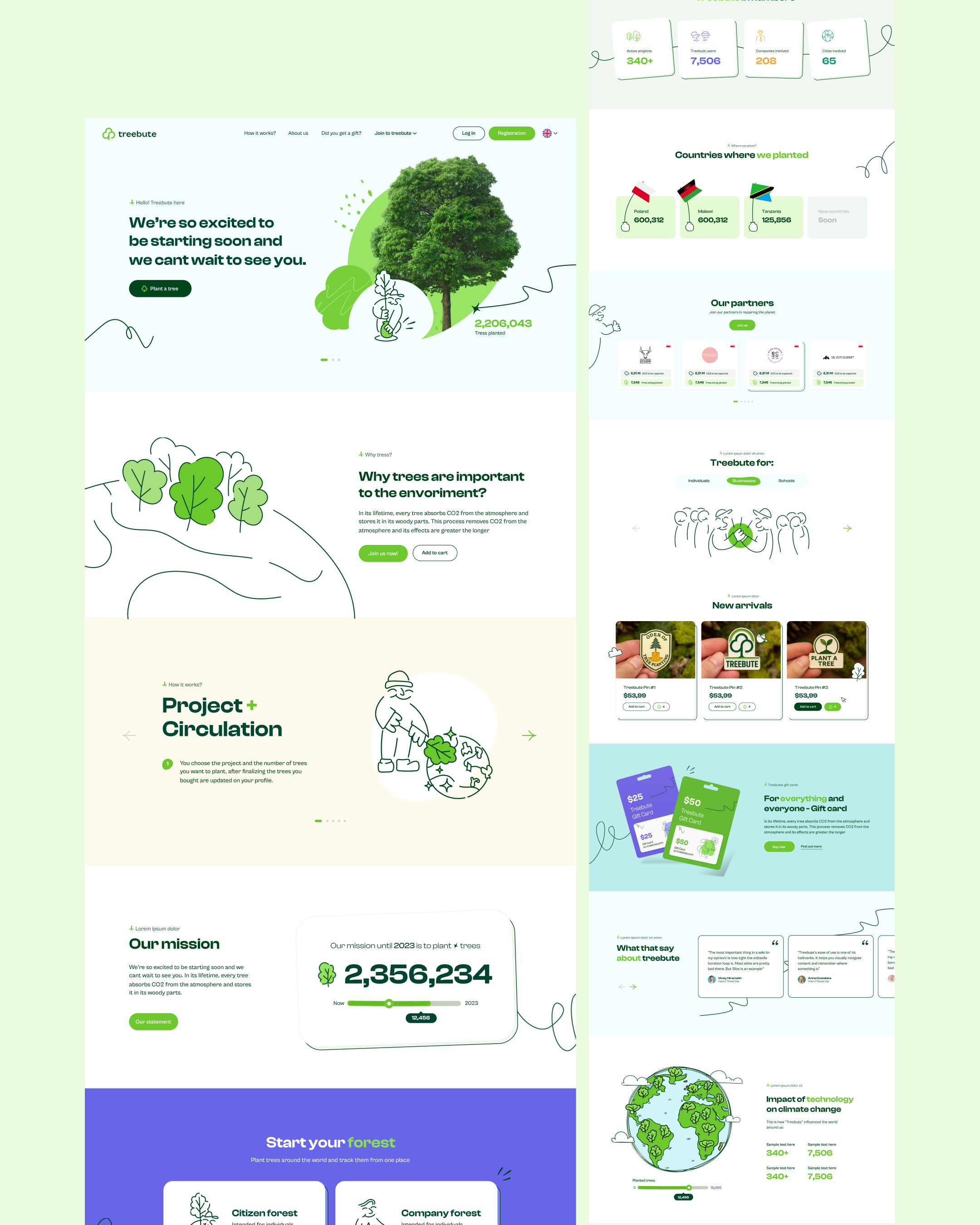 Treebute — kolejny kadr z projektu