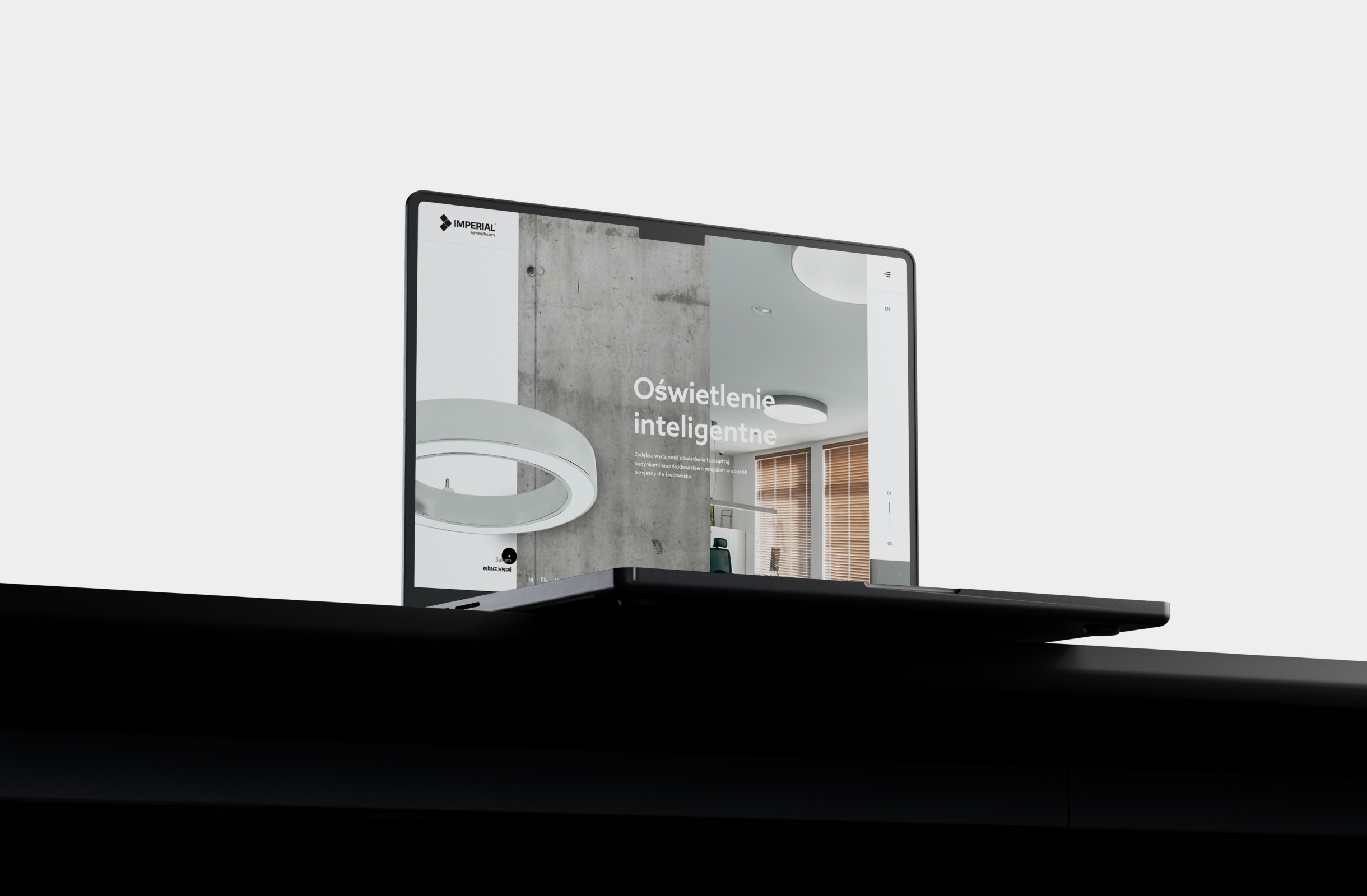 Imperial Lighting – projekt i wdrożenie strony internetowej