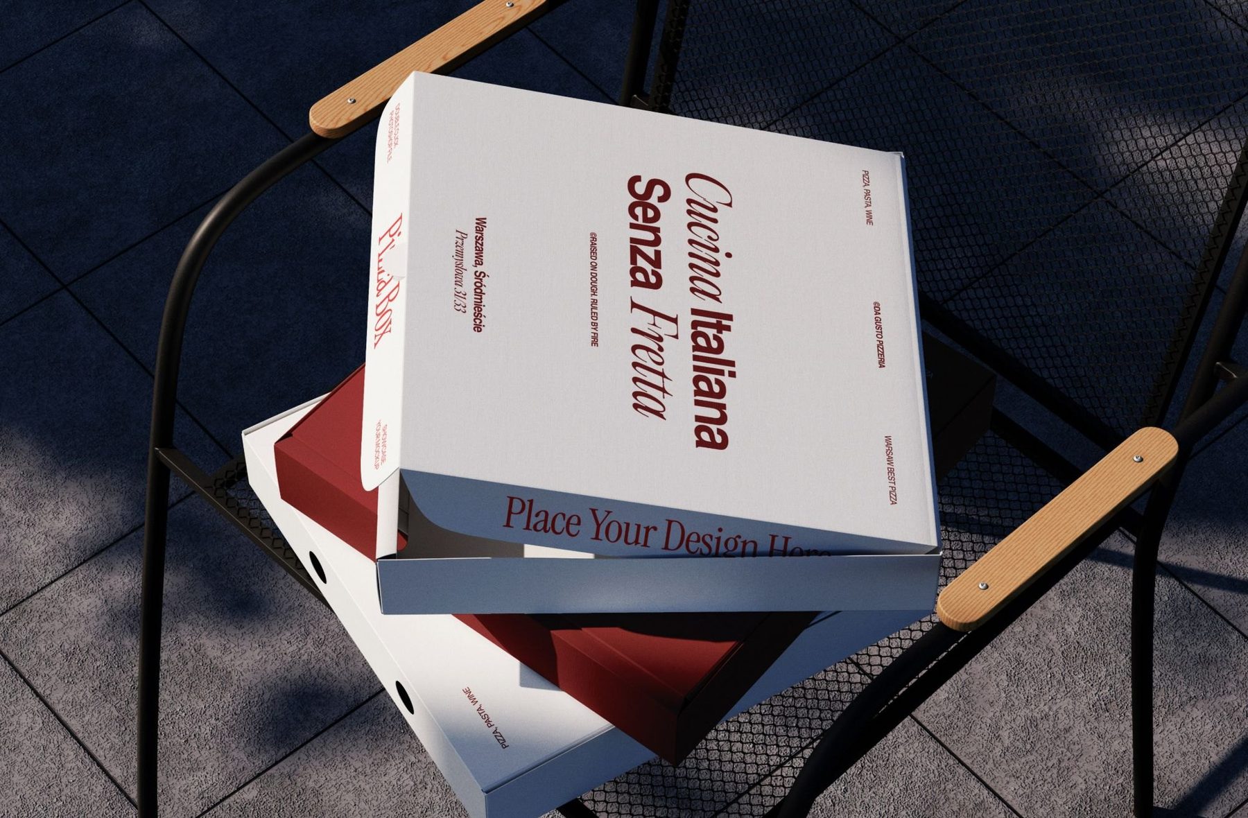 Da Gusto – Pizza & Pasta – branding i social media | Projektowanie Logo Ruda Śląska