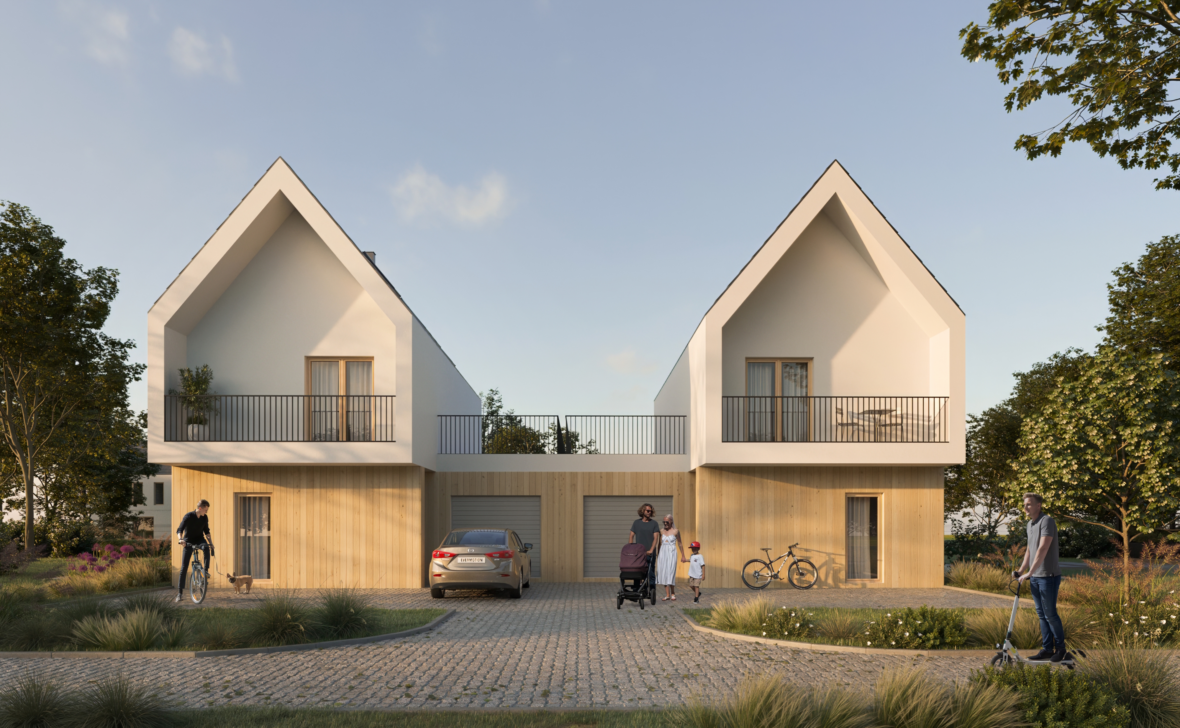 Wizualizacje zewnętrzne 3D — realizacja 2 — Marketing nieruchomości